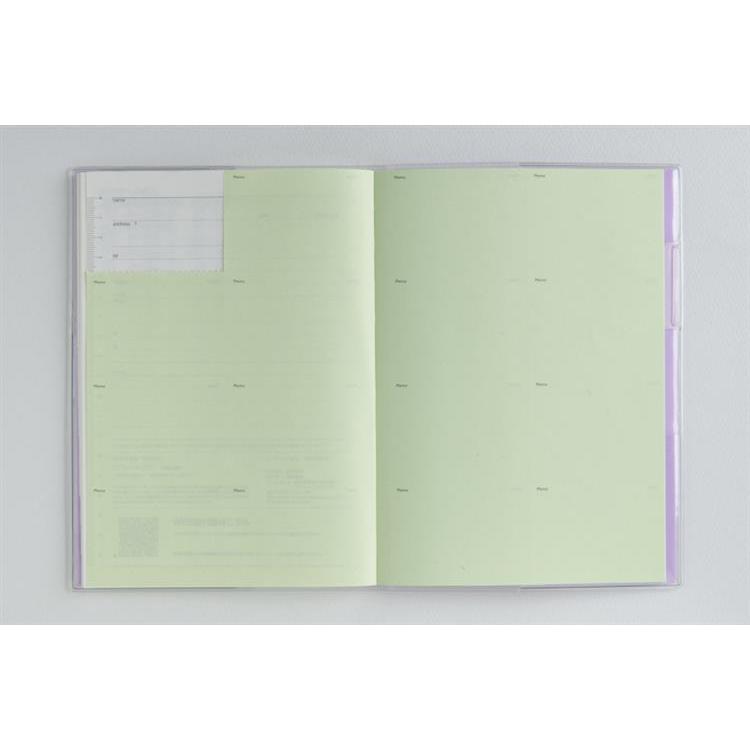 2026年3月始まり手帳 月間 A5 ミアクレールグラン4 月曜始まり(948)パープル