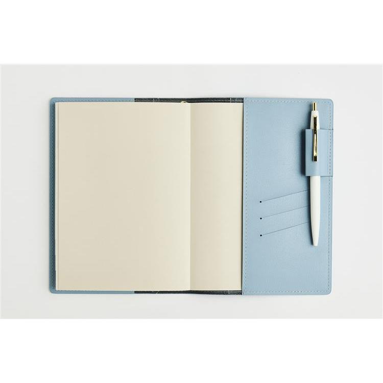 2027年1月始まり手帳 週間バーチカル B6 シャルム4 スモーキーブルー