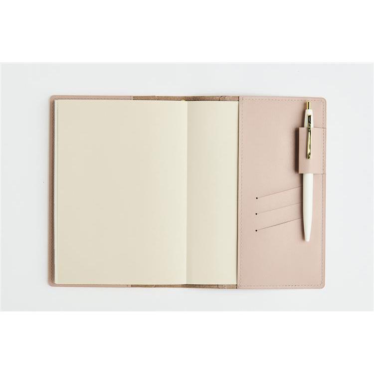2027年1月始まり手帳 週間ブロック B6 シャルム6 ライトローズウッド
