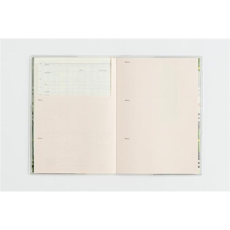 2026年12月始まり手帳 月間 A6 メルクレール1 チェック