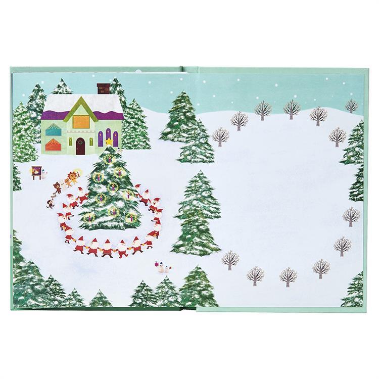 クリスマスカード 絵本 サンタさんのプレゼント