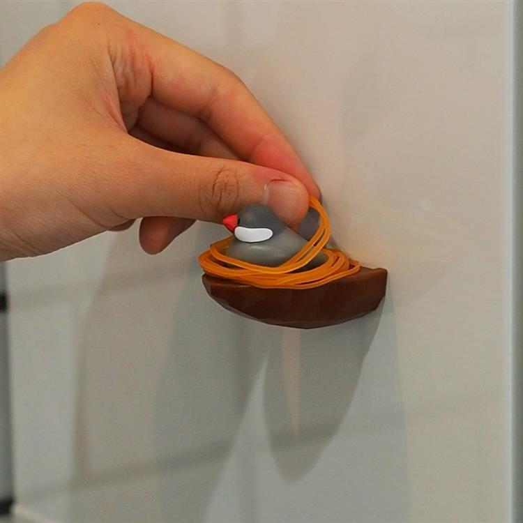トリの巣 輪ゴムホルダー セキセイ セキセイ