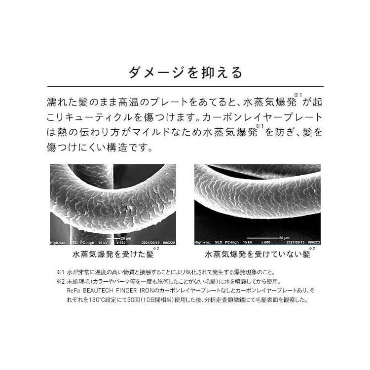 ビューテック フィンガーアイロン ホワイト RE-AI02A(ホワイト