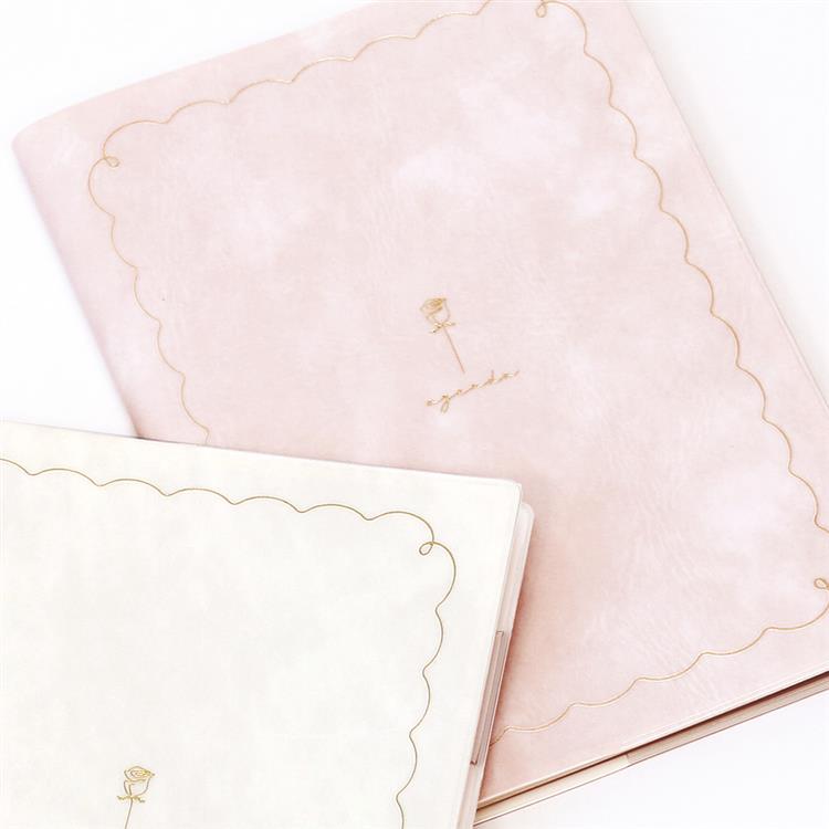 2026年1月始まり手帳 月間 B6 ローズ ピンク ピンク