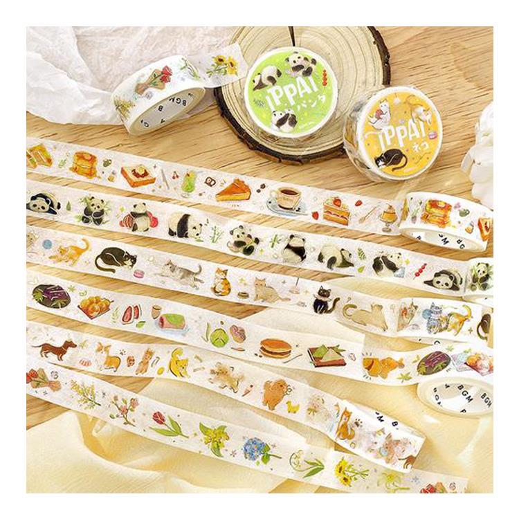 マスキングテープ IPPAI パンダ パンダ