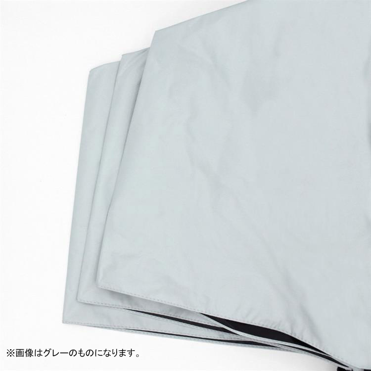 折りたたみ傘 晴雨兼用 遮光 耐風 65cm ベージュ ベージュ