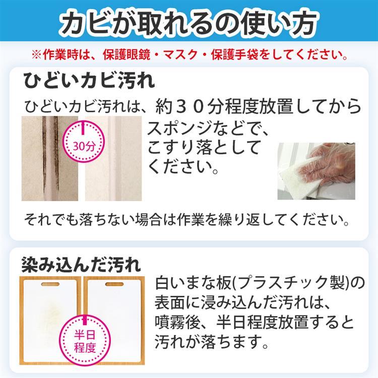 カビが取れる 泡スプレー 300ml: ホーム＆キッチン