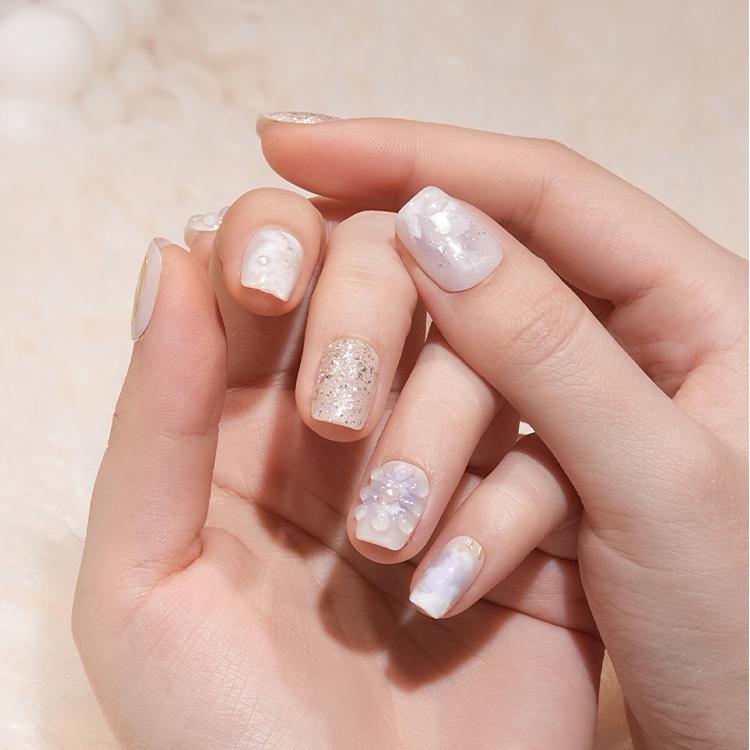 ネイルチップ Pearl Lilac