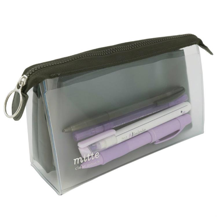 クリアポーチ ミッテ マチタイプ ライトブラック ライトブラック