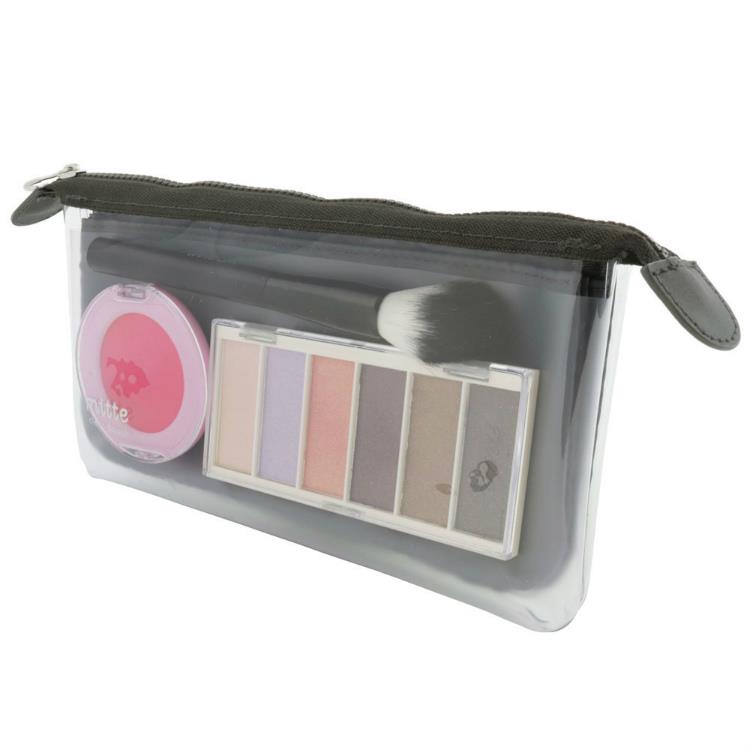 クリアポーチ ミッテ フラットタイプ ライトブラック ライトブラック