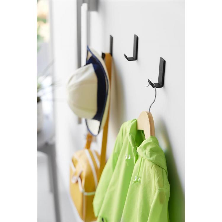 マグネットハンガーフック S 3個組 ブラック ブラック