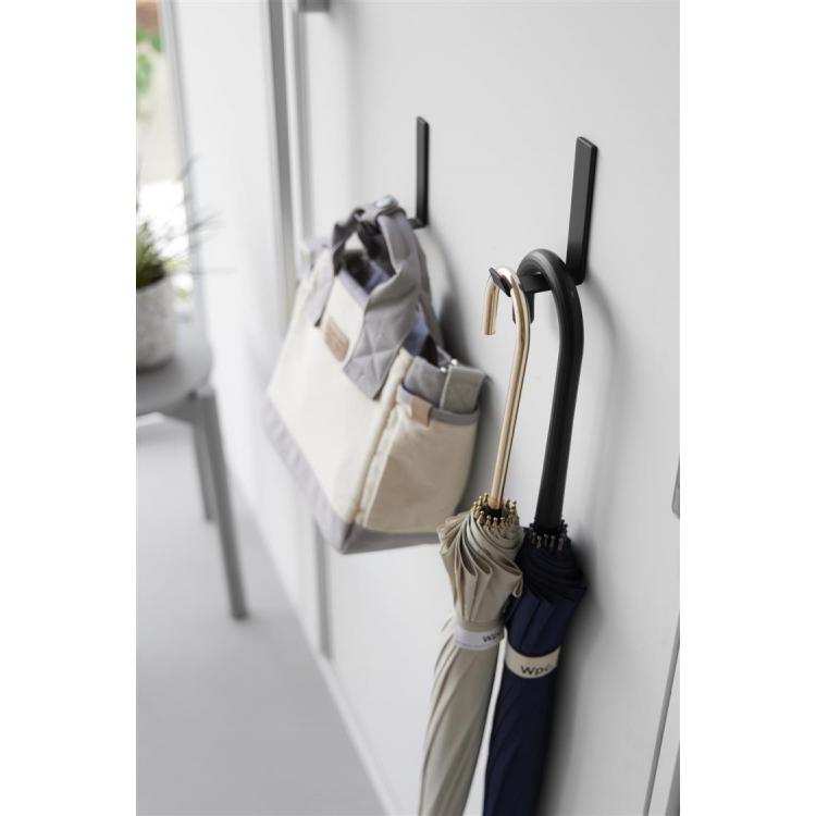 マグネットハンガーフック L 2個組 ブラック ブラック