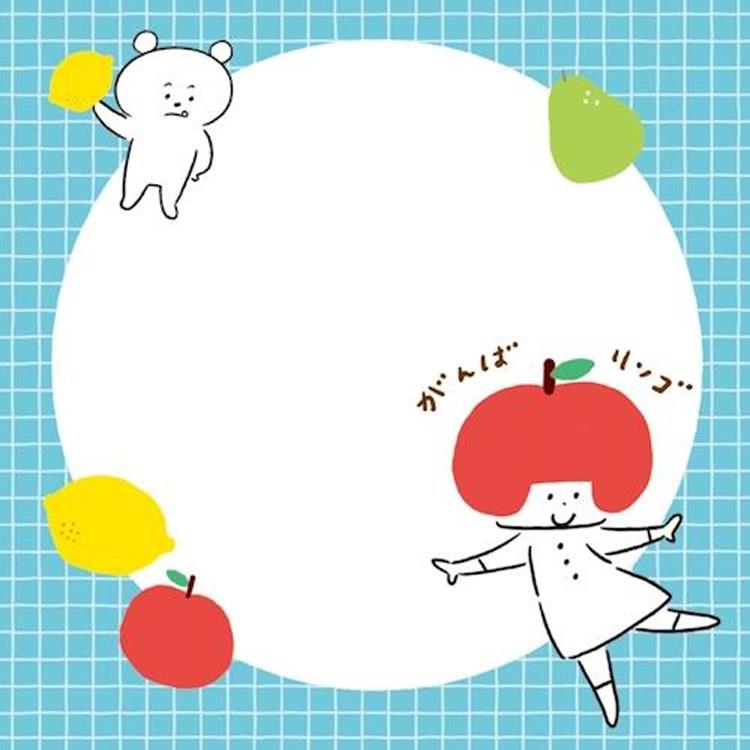 6柄アソートメモ mizutama ベジフル ベジフル