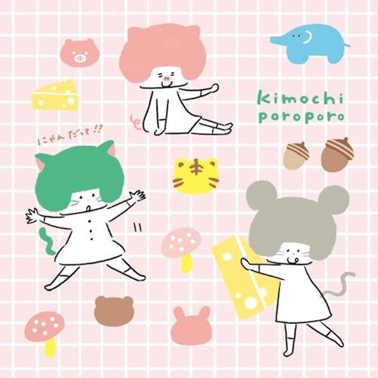 6柄アソートメモ mizutama アニマル アニマル