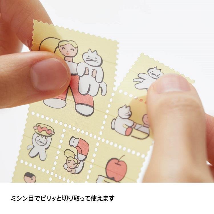 マスキングテープ キッタ クリア ネコトイッショ ネコトイッショ
