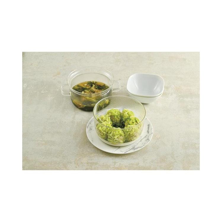 ガラスのせいろ蒸し器 クリア