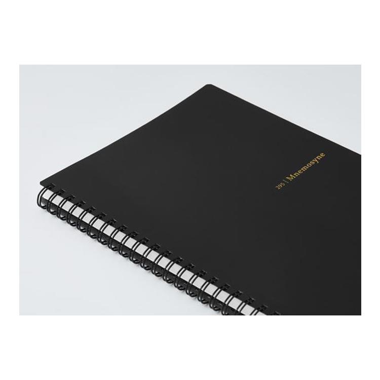 ソフトノート A5 横罫 ニーモシネ ブラック(ブラック