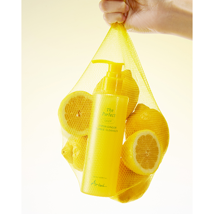 レモンジンジャーバブルクレンザー 180ml