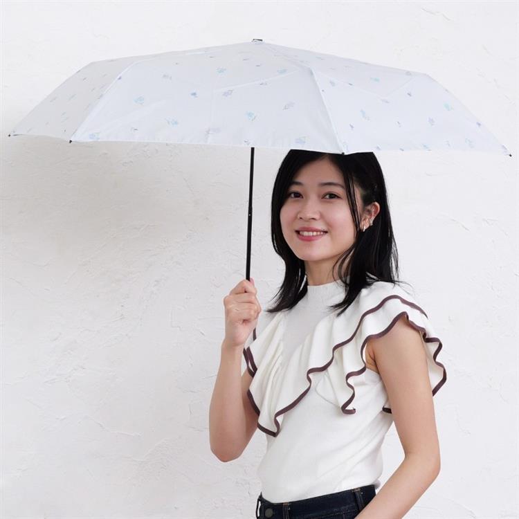 折りたたみ傘 メモリラ カーボン軽量ミニ50 サックス サックス