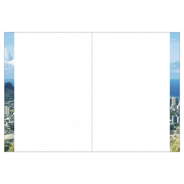 2026年10月始まり手帳 月間 B6薄型 Hawaii Diary ハワイアン ハワイアン