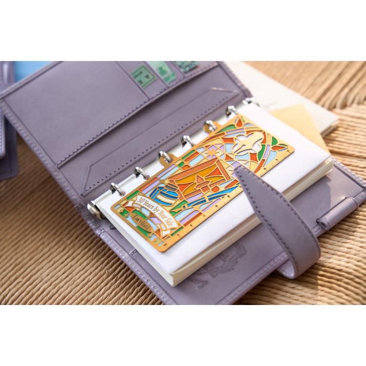 ダヴィンチ ロロマクラシックジュエル システム手帳 ミニ5サイズ アクアマリン アクアマリン