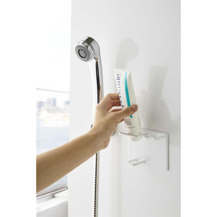 マグネット チューブ&トゥースブラシホルダー ホワイト tower タワー