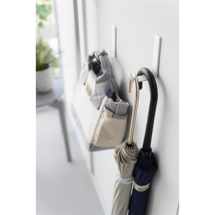 マグネットハンガーフック L 2個組 ホワイト ホワイト