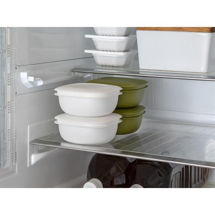 蒸気であたためる冷凍ごはん容器 2個セット クリア クリア