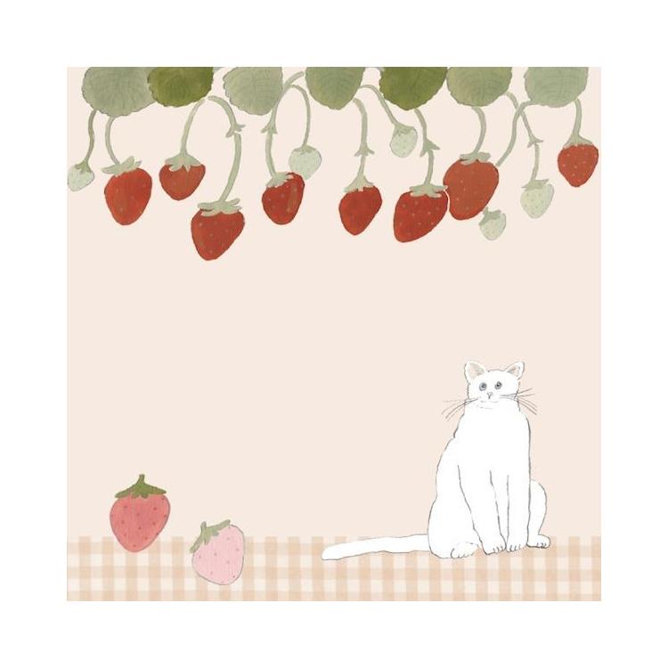 おりがみメモ トビマツショウイチロウ いちごスイーツ いちごスイーツ