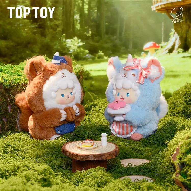 TOPTOY クルクル羊 ネズミの友達ぬいぐるみ ブラインドボックス 1個入