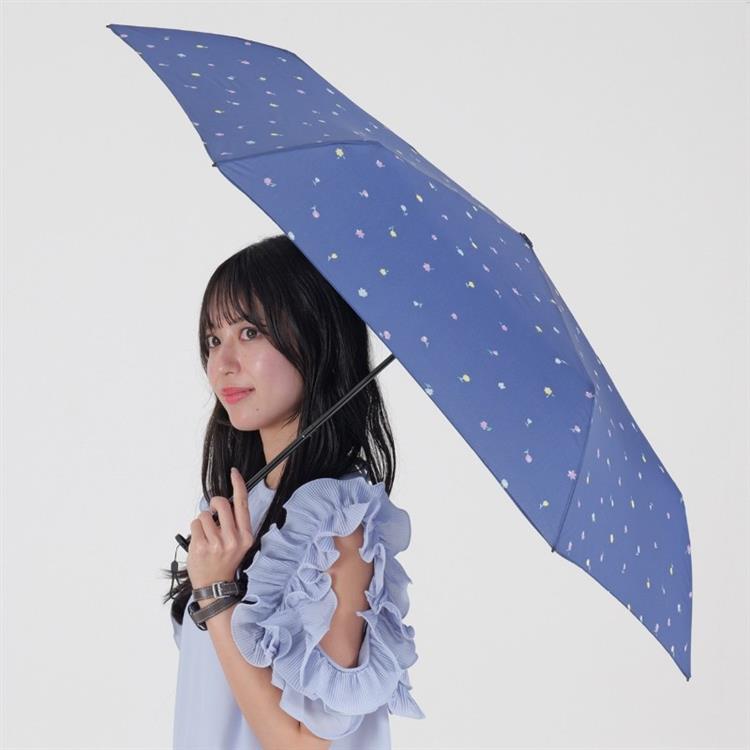 折りたたみ傘 Floretta スマートライトミニ 55cm ブルー ブルー