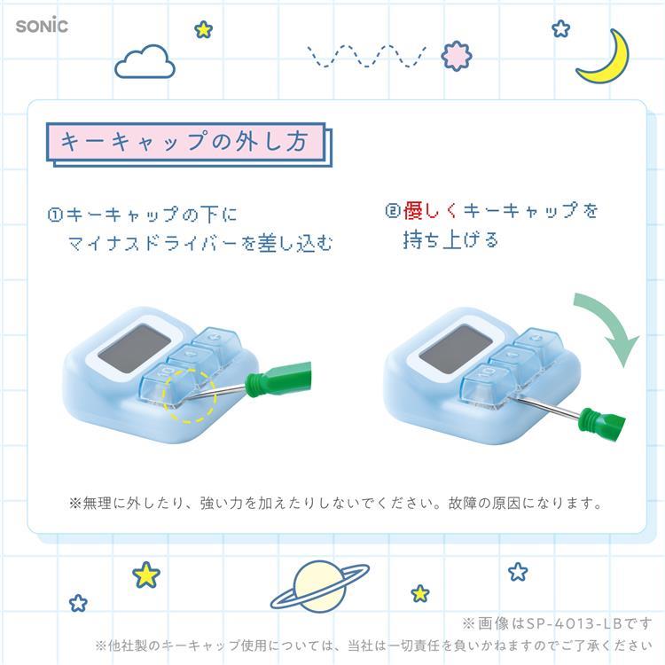 ぽこぽこスタディタイマー バイオレット バイオレット