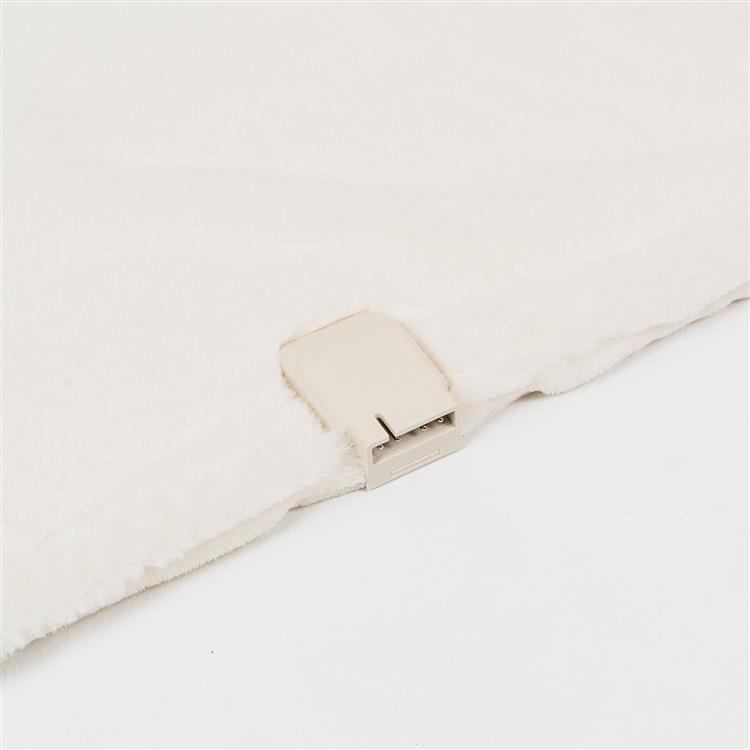 HEATED BLANKET 188×130cmチャコール チャコール