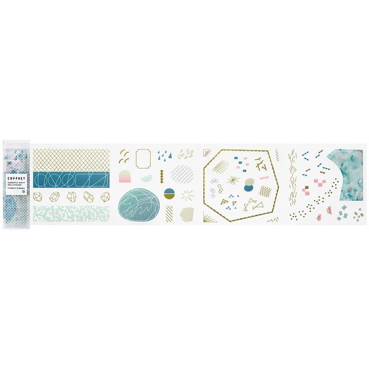 ロールステッカー コフレ ピーコックグリーン ピーコックグリーン