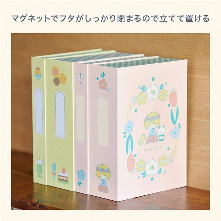 スタンドボックス A5 KING JIM×mizutama フラワー(フラワー