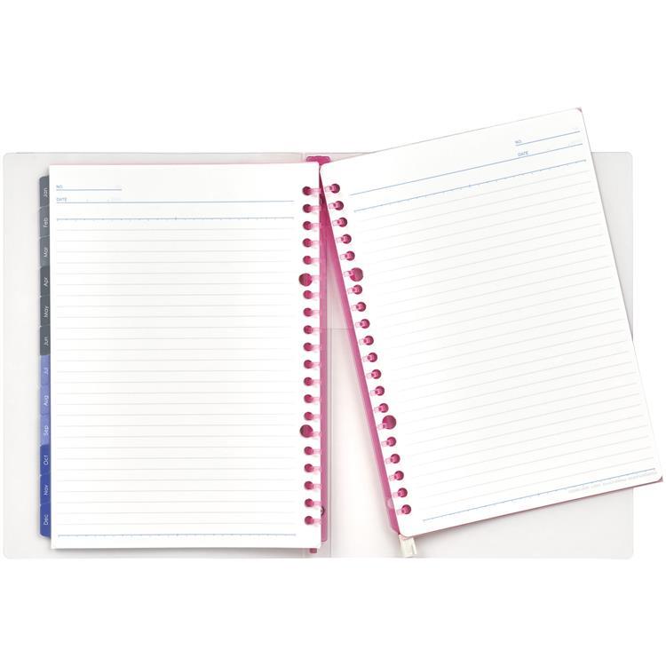 2026年1月始まり 月間 A5 ノートデダイアリー ピンク ピンク
