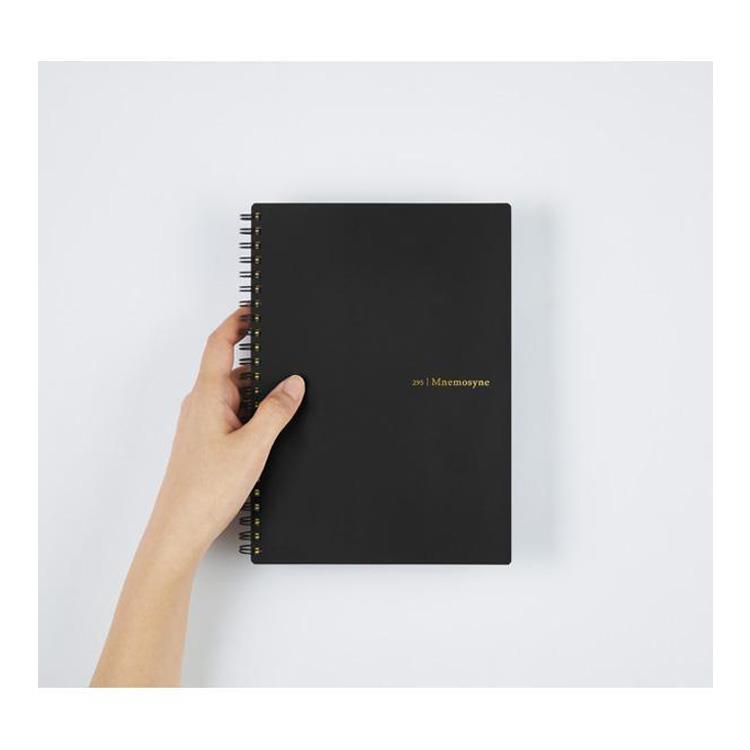 ソフトノート A5 横罫 ニーモシネ ブラック(ブラック