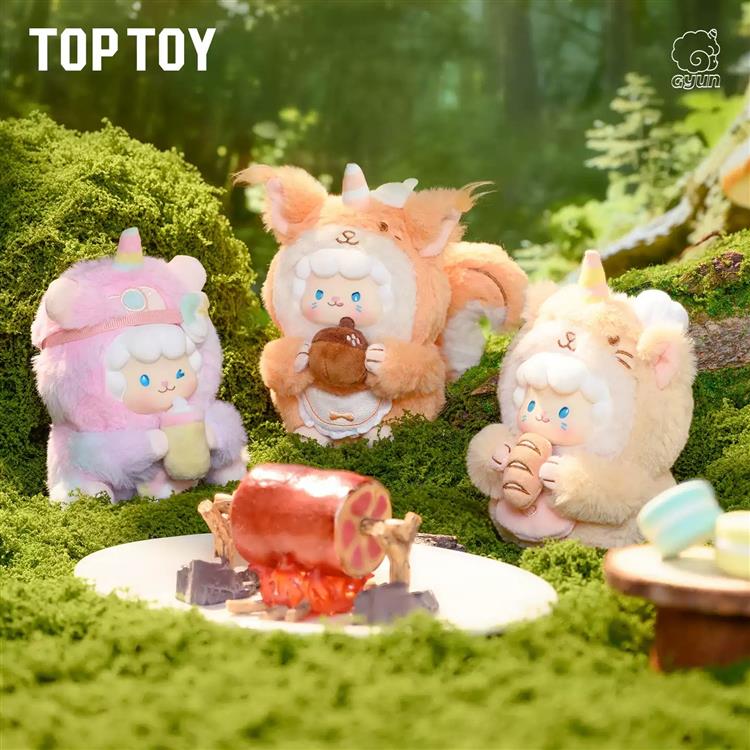 TOPTOY クルクル羊 ネズミの友達ぬいぐるみ ブラインドボックス 1個入