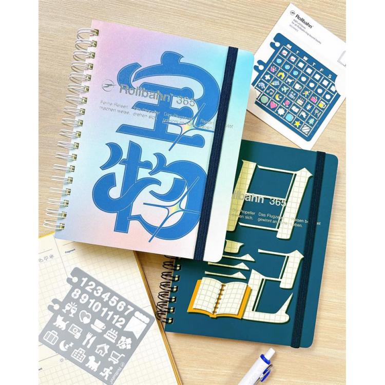 ロルバーン フリーダイアリー L Moji B(宝物) B(宝物)