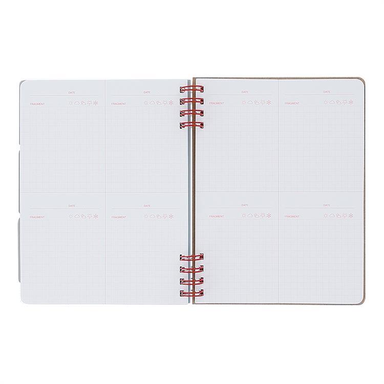 ロルバーン フレキシブルカバー360° L ハイクリアポケット チェック ブルー ブルー