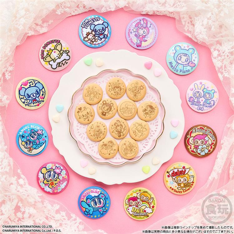 ナルミヤキャラクターズ 刺繍缶バッジビスケット 1個入