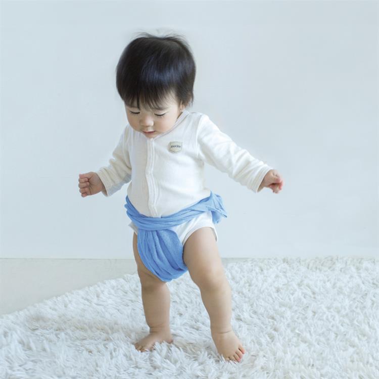 防災フェイスタオル＆ポーチ付き 32×123cm ホワイト