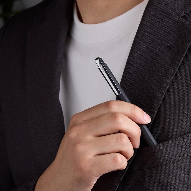 ボールサインiDシングル ボールペン 0.3mm ゲルインク ブラック ブラック