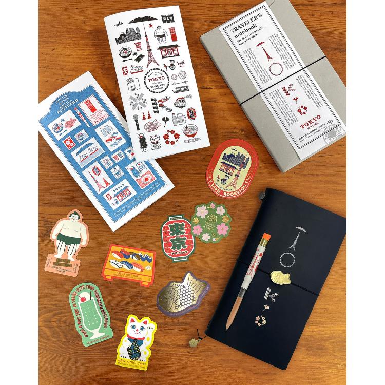 【2024年製 新品】 トラベラーズノート TOKYO 4点セット 東京 EDITION ノート・メモ帳
