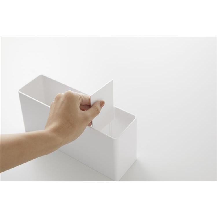 マグネットストレージボックス ワイド ホワイト tower(タワー): ホーム＆キッチン | ロフト公式通販サイト | LOFT