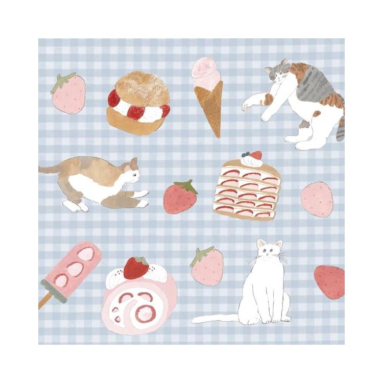 おりがみメモ トビマツショウイチロウ いちごスイーツ いちごスイーツ