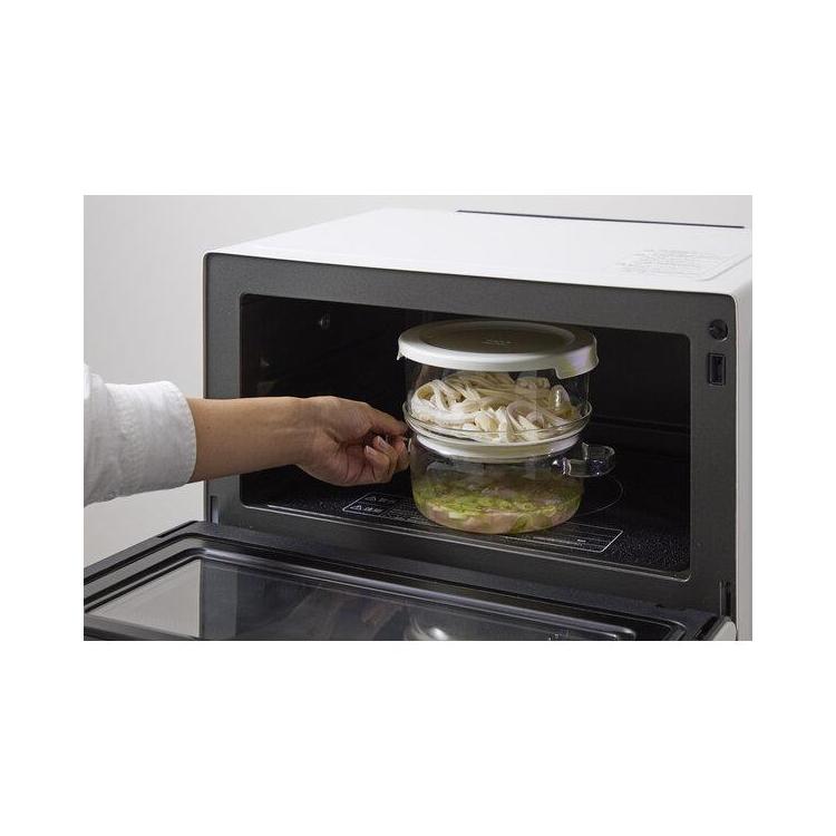 ガラスのせいろ蒸し器 クリア