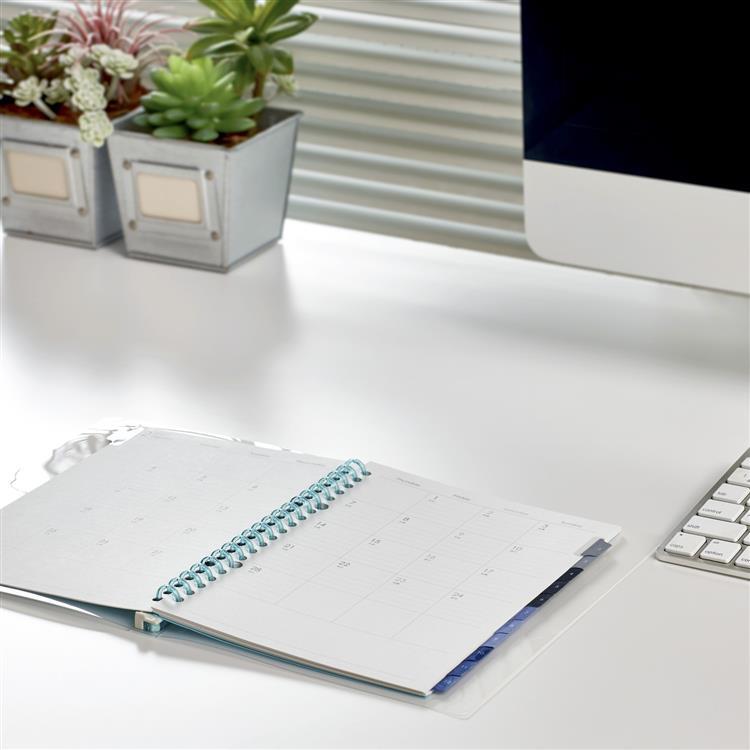 2026年1月始まり 月間 A5 ノートデダイアリー ブルー ブルー