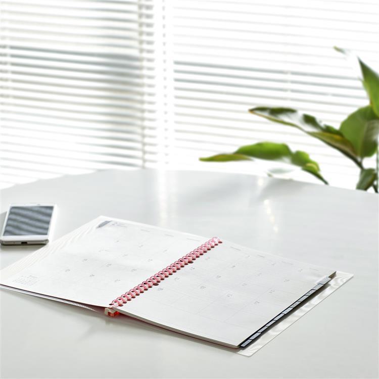 2026年1月始まり 月間 B5 ノートデダイアリー ピンク ピンク