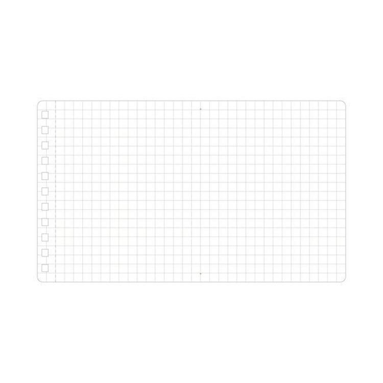 リングノート 長型 方眼 ニーモシネ ブラック